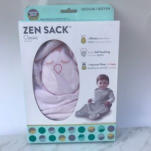 Pink Nested Bean Zen Sack Sleep Sack Size Medium